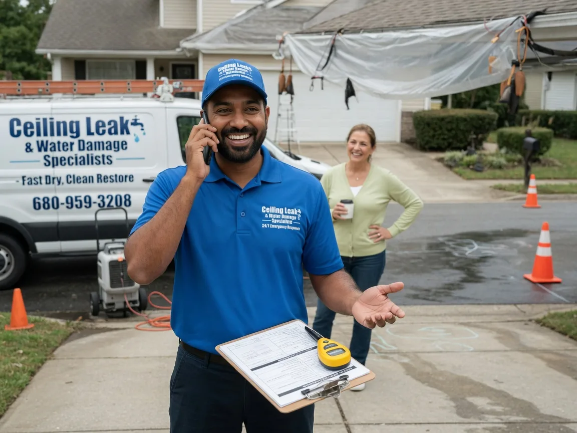 Ceiling Leak Cleanup Middlebourne, WV FAQs